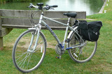 P1020673 Bike with pannier bags